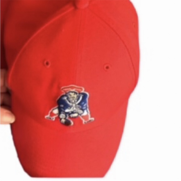 NFL New England Patriots Red retro baseball cap 47 brand, adjustable - Picture 2 of 13